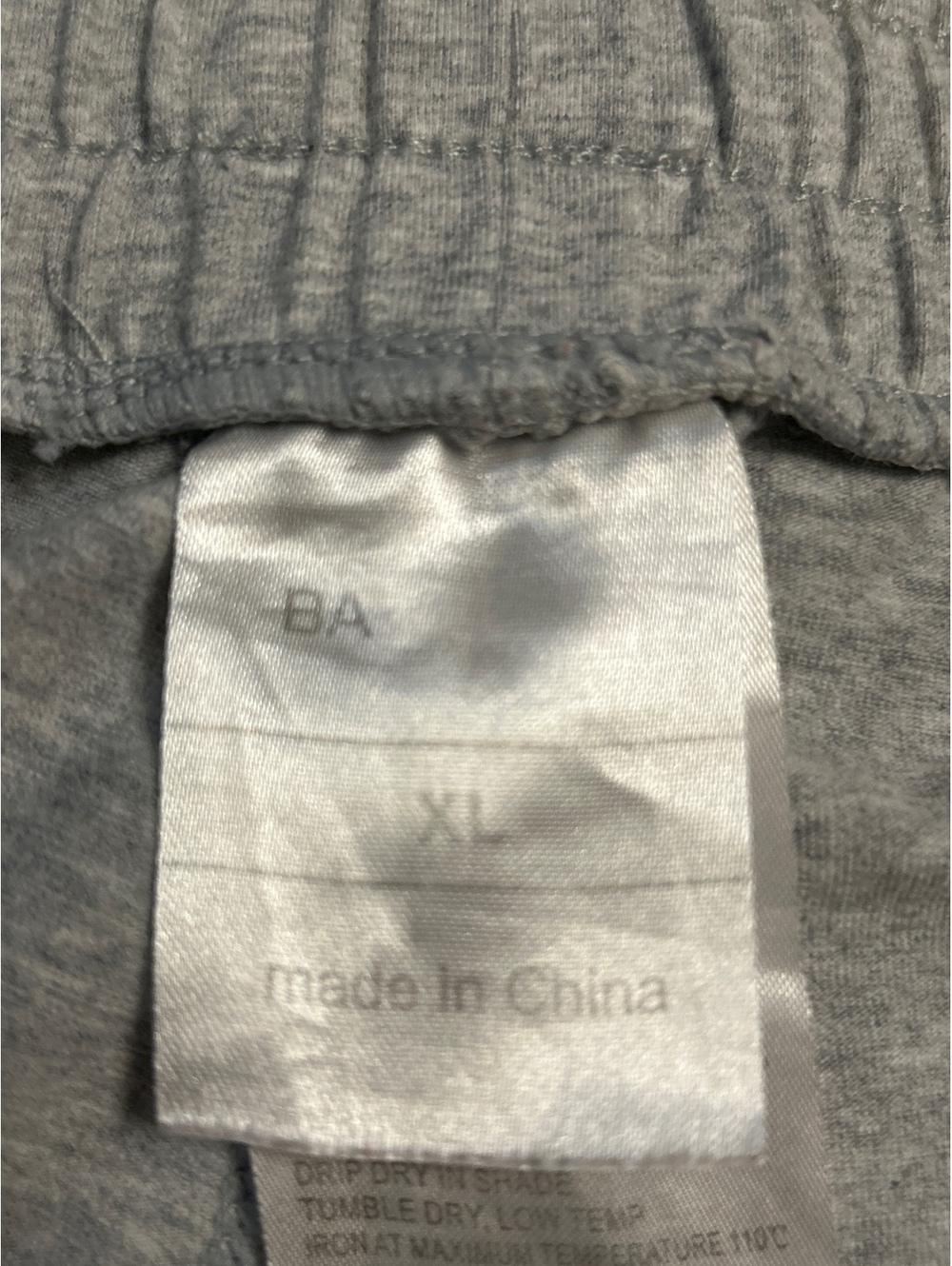 Women’s Gray Athletic Drawstring Shorts XL - Picture 4 of 6